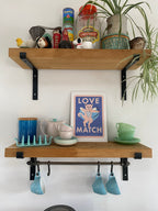 Love match art print: Inspired by vintage matchbox labels, A4 unframed print